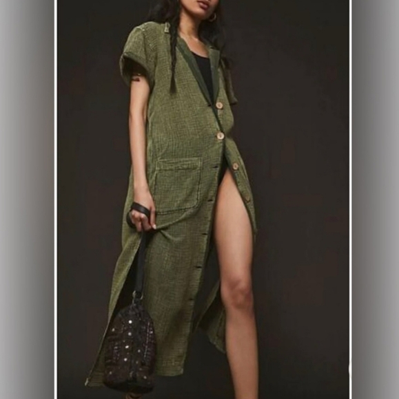 Free People Dresses & Skirts - Free People | Almeda Maxi Dress/Duster